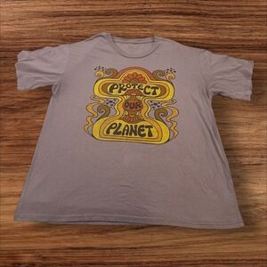 Dessert Dreamer Protect Our‎ Planet Graphic Tee Short Sleeve T-Shirt XL